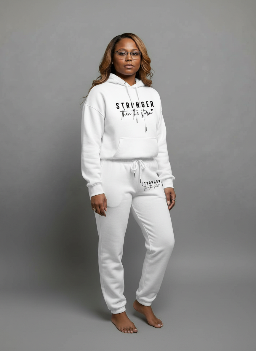 EMERY ROSE    Black and White Striped Turtleneck Long Top